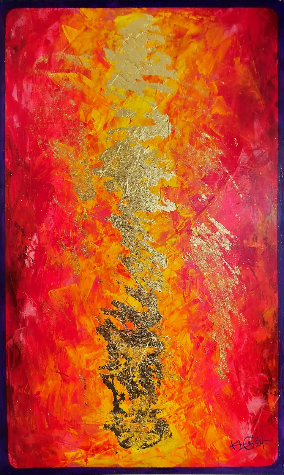 Painting GoldenPeachFuzz No.240622