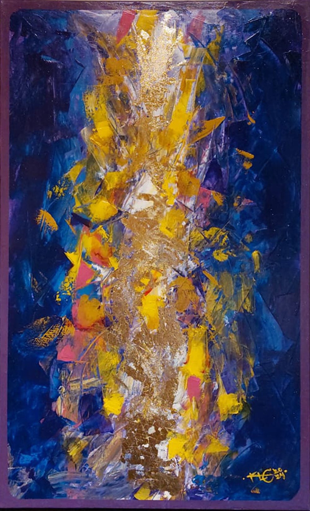 Painting GoldenPeachFuzz No.240622